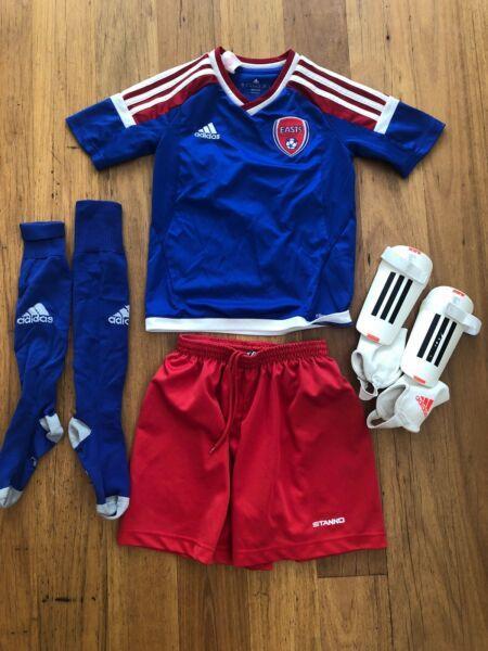 Easts FC uniform size 7-8