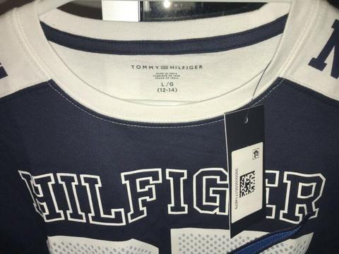Tommy Hilfiger Boys 12-14 Yro T Shirt, brand new Size Large