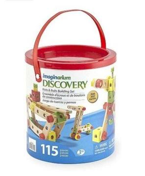 Imaginarium Discovery Nuts and Bolts 115 Pieces ( Brand New )