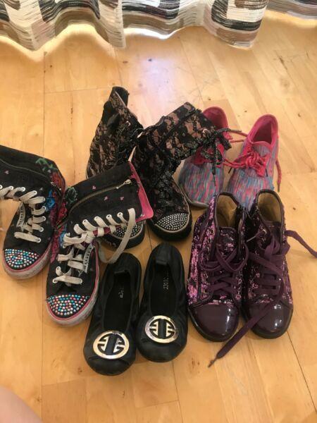 Girls shoes designer size 31 and 32