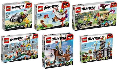 Lego 75821 - 75826 : ANGRY BIRDS Complete sets Brands new
