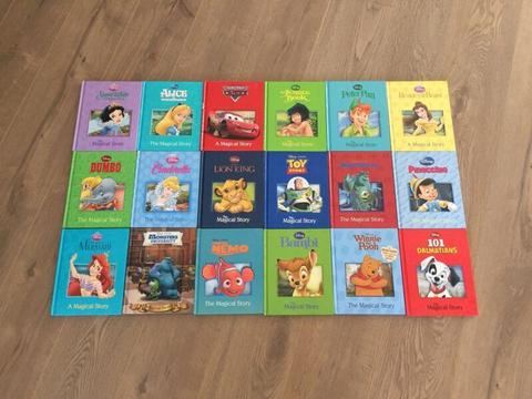 18 x Disney books