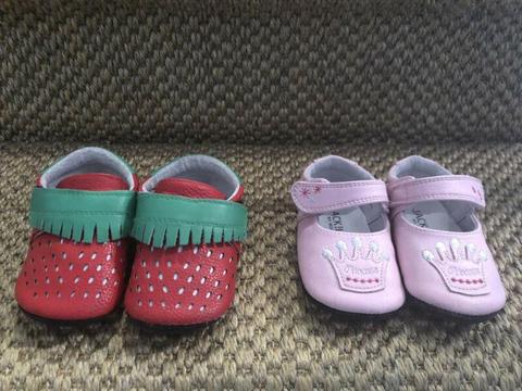 Jack and Lily my mocs baby shoes - size 12 / 18 months