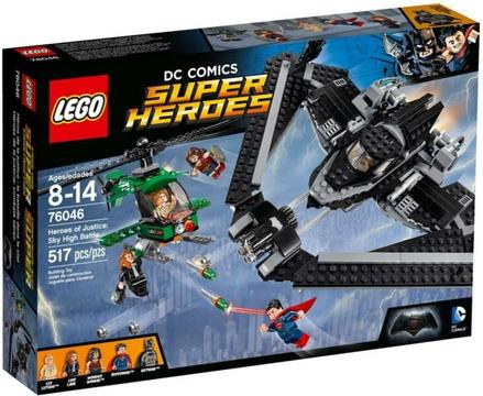 Lego 76046: Heroes of Justice: Sky High Battle Retired new