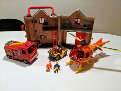 Fireman Sam vehicles and figurines