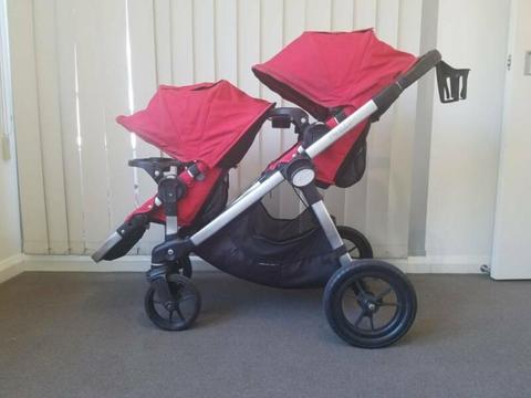 City Select by Baby Jogger Double Stroller Pram