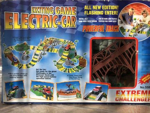 Jurassic Track set for battery operated car