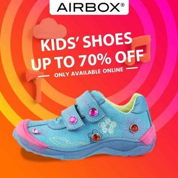 Airbox Premium Leather Kids Shoes Boys Girls Airbox.com.au