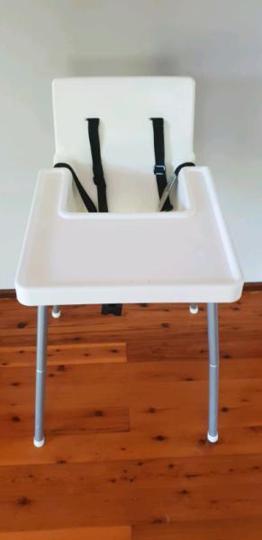 Kmart high chair 5 point harness