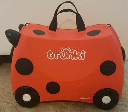 TRUNKI Harley Ladybug Suitcase Ride On Luggage Toy Box