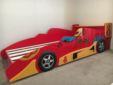 Kids Racing Car Bed Frame