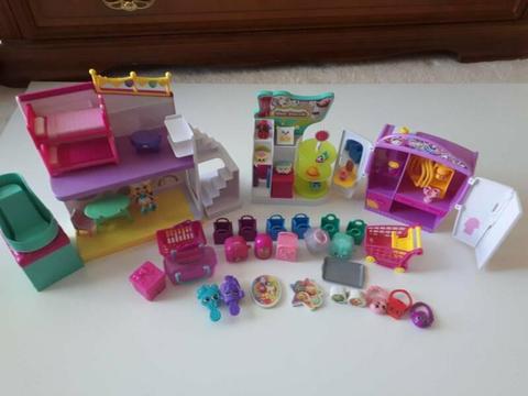 Shopkins sets and extras