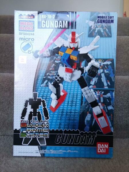 Gundam Mega bloks Lego RX78 Free SD Gundam