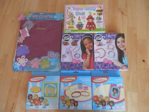 7 x New Craft Activity Boxes, great for Christmas gifts