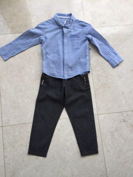 Sudo boys out fit shirt and pants size 4