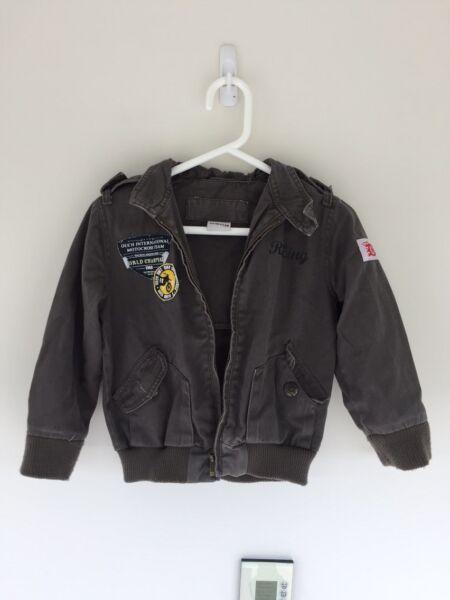 OUCH BOYS JACKET SIZE 4