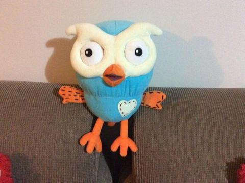 Giggle and Hoot plush toy Hoot doll