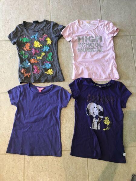 4 Girls t-shirts Size 10-14