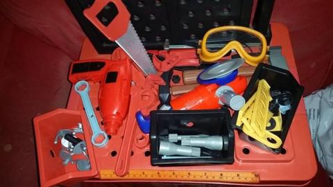 Kids Bricolage tool box kit