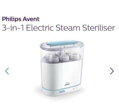 Philips Avent 3in 1 electric steam sterilizer