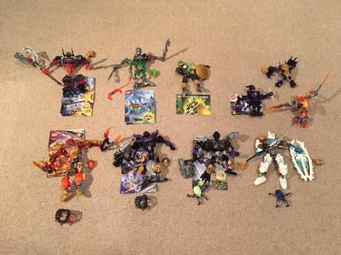 Bulk lot Lego Bionicles