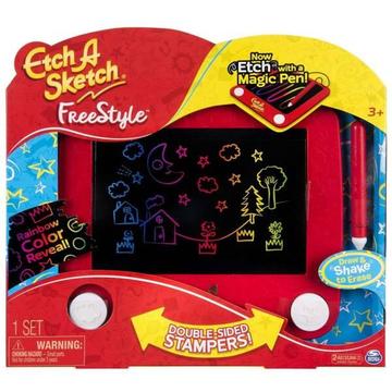 Etch A Sketch - Freestyle Drawing Pad with Stylus and Stampers