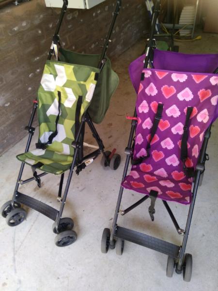 Portable strollers