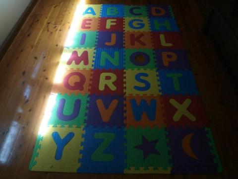 Kid Foam Learning Alphabet ABC Floor Play Mats
