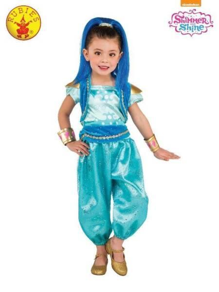 SHINE DELUXE COSTUME, (3-5 YRS) LICENSED COSTUMES BY RUBIES