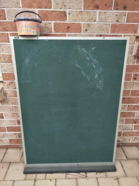 Chalkboard with Chalk