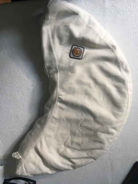 Nursing pillow - organic cotton used in good condition