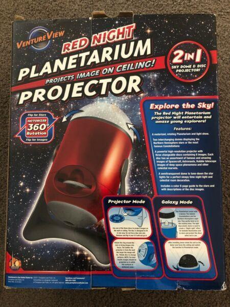 Red Night Planetarium Projector