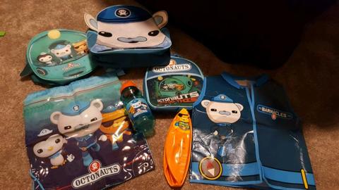 Octonauts - backpack lunch bag bottle and more