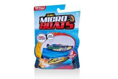 MICRO BOATS FULLY MOTORIZED, SELF-STEERING MICRO BOAT Assorted