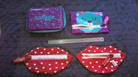 Smiggle pencil cases - brand new & used - sold separately