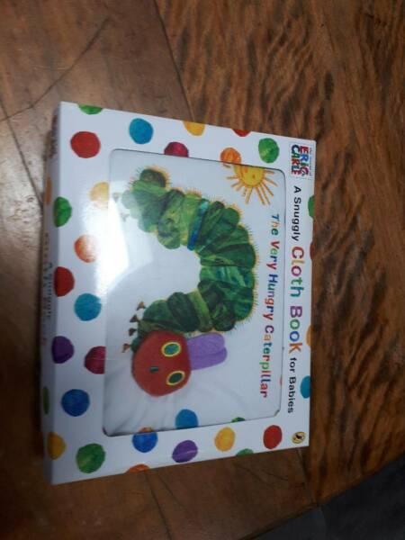 the very hungry caterpillar cloth book