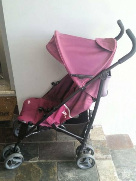 Joie Mulberry Umbrella Pram/Stroller in good condition