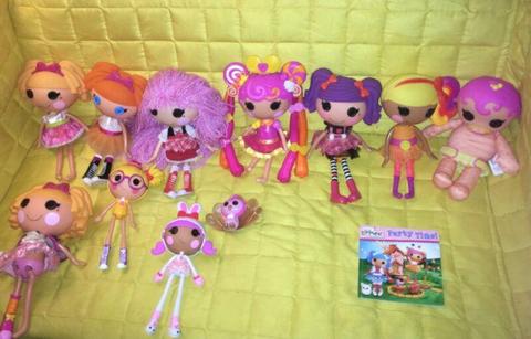 Lalaloopsy dolls bundle $10 each