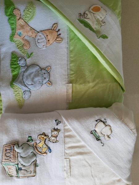 Cot sheet set