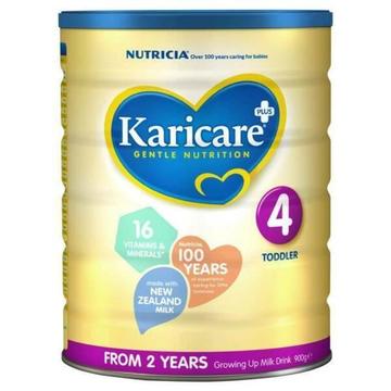 Karicare 4 Toddler Growing Up Milk From 2 years 900g