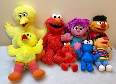 Sesame Street Soft Toy Bundle