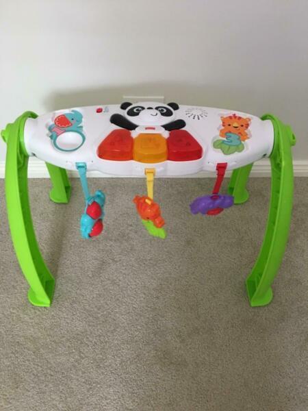 Fisher price lay - sit - stand play stand