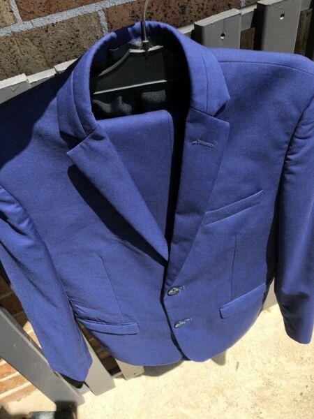 Boys Size 14 Blue Suit (wedding/christening/formal)