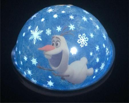 Frozen Snowball Light Projector