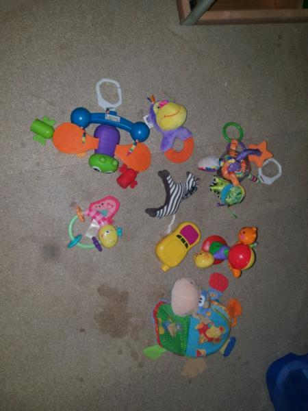 Mixed baby toys
