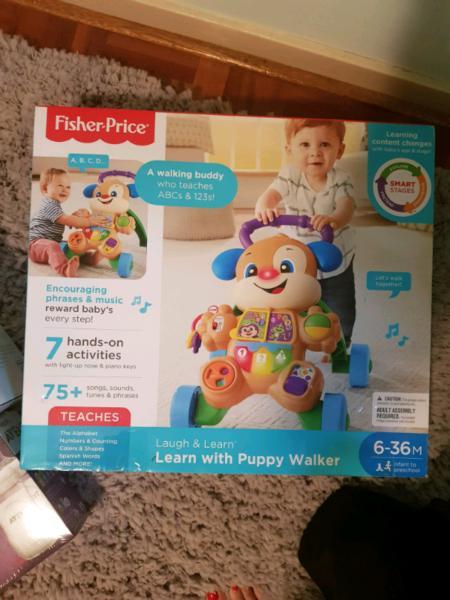 Learn with puppy walker - Brand New, UnOpened
