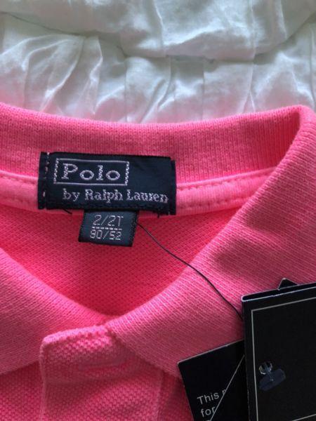 Polo shirt still new size 2 years
