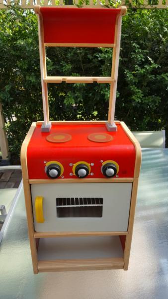 Toy wooden stove