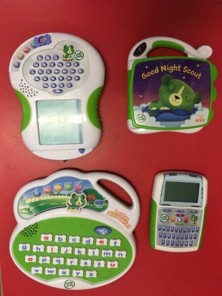 Scout Leap Frog Alphabet Book Learning Preschool Toys Lot