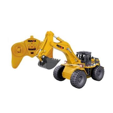 REMOTE CONTROLLED 6 CHANNEL RC EXCAVATOR WITH RECHARGEABLE BATTER